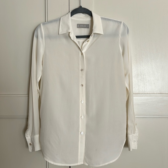Everlane Tops - Everlane oversized blouse in cream